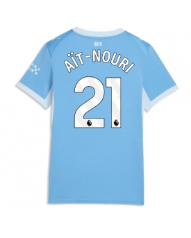 Billige Fotballdrakt Manchester City Rayan Ait-Nouri #21 Replika Hjemmedrakt Dame 2026-27 Kortermet Billige Fotballdrakt Manchester City Rayan Ait-Nouri #21 Replika Hjemmedrakt Dame 2026-27 Kortermet